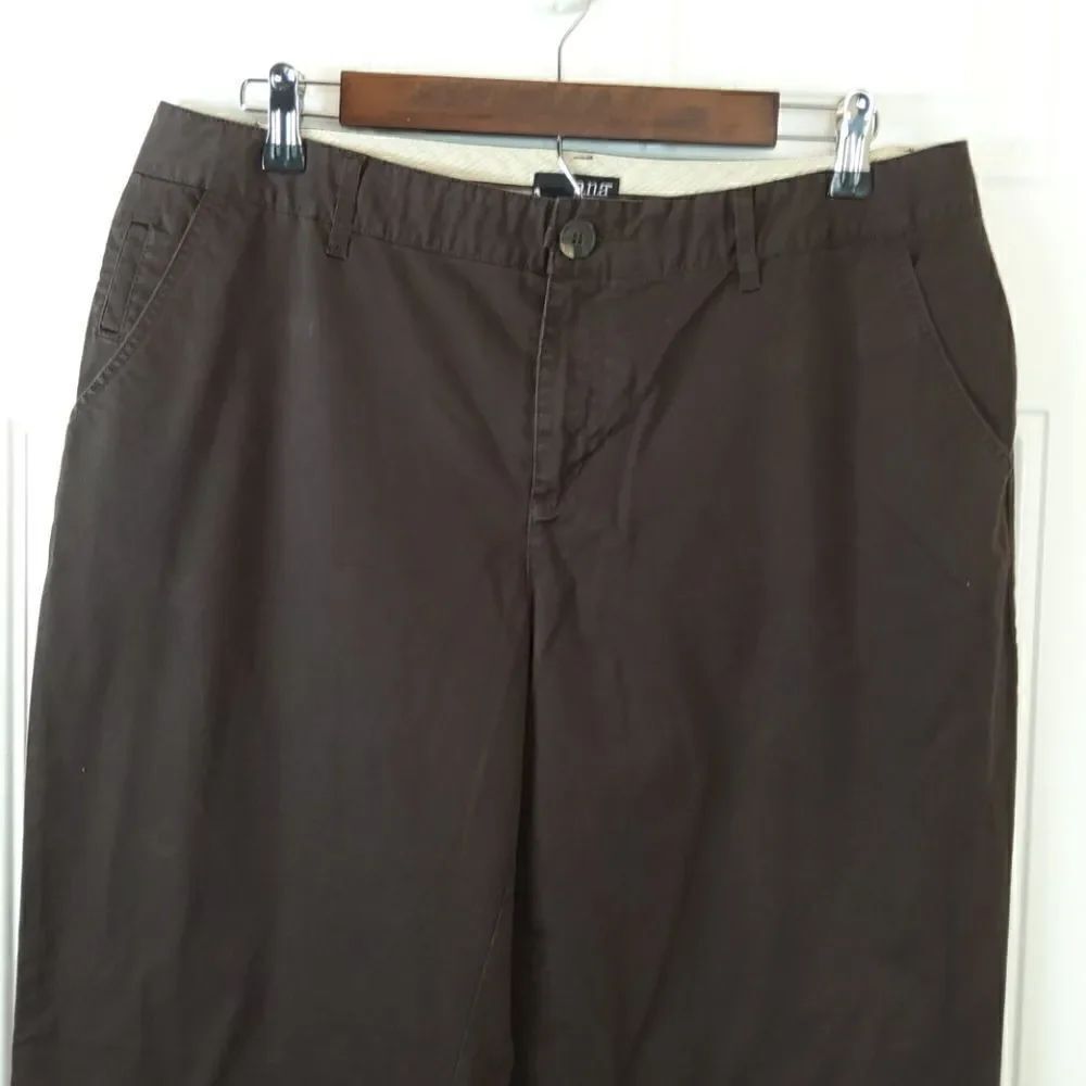 (3/$20) a.n.a brown wide leg five pocket pants